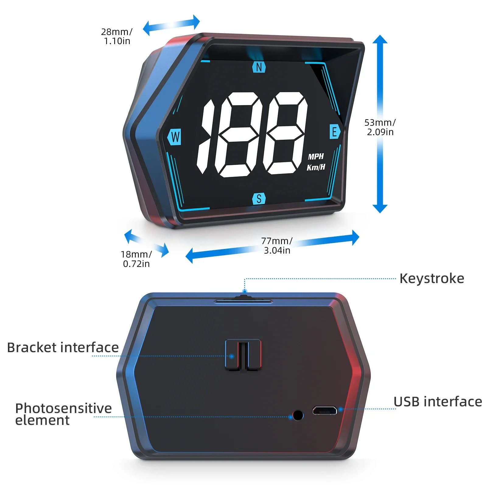 Smart GPS Head-Up Display