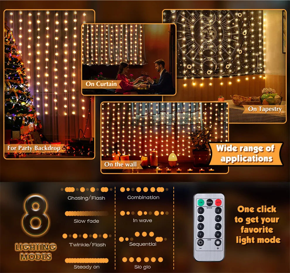 LED Curtain Lights