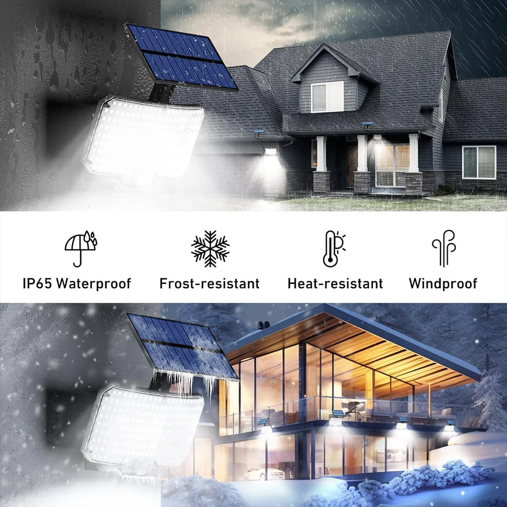 Solar Flood Light with Remote