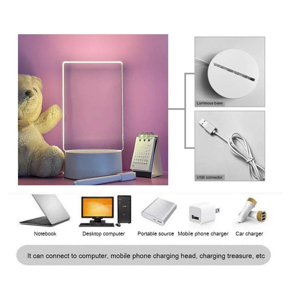 USB Acrylic Night Light