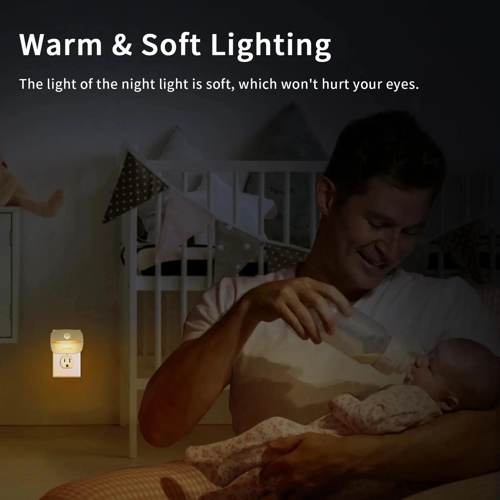 Motion Sensor Plug-In Night Light
