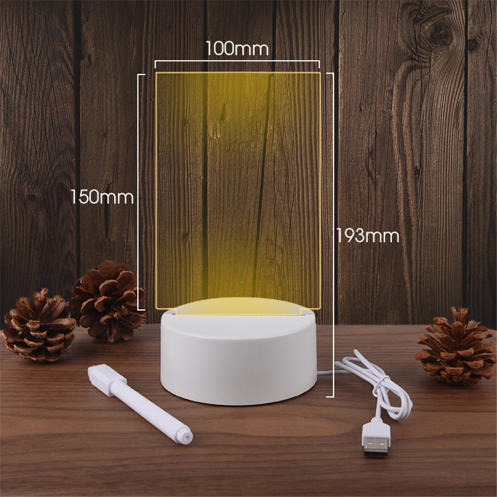 USB Acrylic Night Light