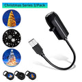 Halloween Led Projection Night Light Pumpkin Ceiling Wall Lamp USB Moon Projector Christmas Atmosphere Mood Light Room Decor