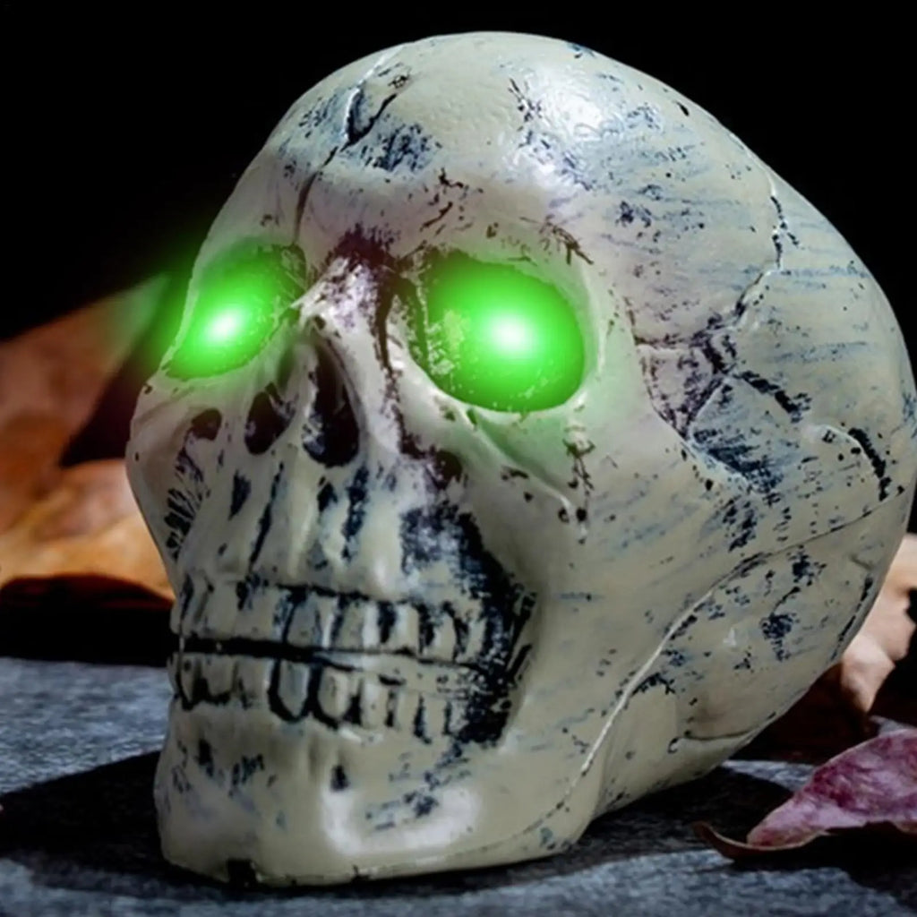 Glowing LED Eyes for Halloween Decor - Auto Timer Light Up Props for Skulls, Pumpkins, Tombstones Indoor Outdoor Spooky Decor